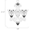 Maxim Lighting Symphony 3-Light 19" Wide Oil Rubbed Bronze Chandelier 11235SAOI - alternate 2